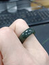 宛玉魂新疆和田玉戒指男士复古个性潮青玉女玉戒指玉石情侣对戒尾戒多尺寸玉指环玉扳指 29号内径22mm内圈周长69mm 实拍图