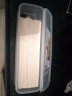 日本进口面条收纳盒带盖面条盒厨房食品保鲜盒塑料密封盒挂面存储盒长方形储藏盒冰箱冷藏盒冷冻盒 如图 1.1L 实拍图