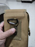 途尊工地干活手机腰包运动小战术包手机套穿皮带手机包中老年迷你挂包 卡其色7.5寸横款 实拍图