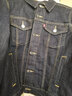 Levi's李维斯女士美式怀旧复古巴恩风时尚深蓝显瘦牛仔夹克外套 深牛仔色 M 实拍图