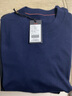布先生佟大为明星同款春秋可机洗毛T羊毛衫男士毛衣纯色针织打底衫 【圆·领】深海蓝 M /170 实拍图