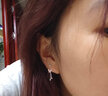 颜如饰足银蝴蝶流苏耳环女2025新款高级感耳钉耳坠送女友生日礼物 E3201蝴蝶流苏耳环 实拍图