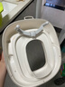 英氏（YEEHOO）儿童马桶圈男女宝宝坐便圈辅助器阶梯婴幼儿便携坐便垫坐圈脚凳 【粉色】单个马桶圈 实拍图