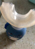 爱贝迪拉（AIBEDILA）儿童电动牙刷智能U型牙刷声波震动洁牙齿仪2-6岁小恐龙蓝色 实拍图