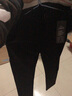 贵人熊 九分裤男2020春秋四季新款男士休闲裤韩版修身小脚裤青少年9分裤直筒长裤子男潮 K163九分裤黑色 28 实拍图