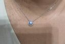 施华洛世奇（SWAROVSKI）施华洛世奇UNA项链女吊坠轻奢送女友老婆毕业礼物女 【销量NO1】蓝色跳动的心5279425 实拍图