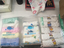 纺涵【6层棉纱】婴儿口水巾宝宝方巾洗脸小毛巾喂奶巾新生儿手绢手帕 纯色印花组合10条装-30*30cm 实拍图