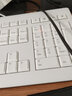 CHERRY樱桃STREAM键盘有线轻音办公商务家用磨砂质感SX剪刀脚笔记本手感十大功能按键键盘白色 实拍图