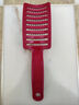 帕提拉（patila）头发根蓬松神器造型大弯排骨梳子女网红款高颅顶弧形大板按摩梳男 可乐红【1个装】 实拍图