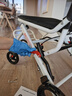誉邦轮椅折叠超轻便携式老人儿童迷你小简易上飞机旅行代步手推车 2【2档拉杆】碳钢双弹簧减震*8寸实心轮 实拍图