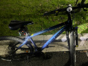 沃雷顿（VORLAD）山地自行车红日300机械碟刹禧玛诺24速26寸铝合金车架可锁死前叉 深蓝黑27.5*17寸（身高170-185） 实拍图