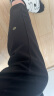 lululemon丨Sueded Terry 女士裤脚侧开口高腰长裤 *新年款 LW5GAIA 黑色 S 晒单实拍图