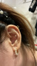 Arsis纯真年代豆蔻耳环女原创设计耳钉时尚饰品耳饰送女友礼物 晒单实拍图