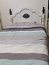 本色熊 儿童床 实木床男孩女孩公主床美式地中海小学生青少年小孩单人床 实木单床（字母款）40CM高+10cm床垫（6D提 1.2米*1.9米 实拍图
