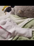 南极人儿童袜子男童女童袜子四季中筒加厚白色袜子学生棉袜5双装均码 晒单实拍图
