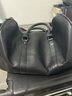 斯维森之星真皮旅行包男士大容量手提旅游袋头层牛皮健身包行李包短途登机包 2096#黑色-大号+鞋仓 实拍图