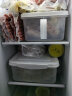 百露食品级冰箱收纳盒保鲜盒厨房蔬菜水果专用整理神器冷冻鸡蛋饺子盒 C款3个装 实拍图