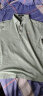 花花公子（PLAYBOY）短袖T恤男夏季POLO打底衫男士商务休闲翻领潮流半袖男装 豆绿 XL  晒单实拍图