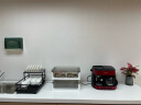 摩飞电器（Morphyrichards） 咖啡机家用小型意式全半自动浓缩意式美式二合一打奶泡一体机MR4625 配咖啡大礼包 英伦红 实拍图