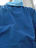 ANNO安诺/ANNO 洗手服刷手衣男女衣服手术护士服短袖衣 可定制印花绣 湖蓝色 XL 实拍图