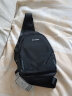 花花公子（PLAYBOY）胸包男士斜挎包夏季时尚运动出行单肩包防水透气百搭学生大容量 款式05：黑边标准款 实拍图