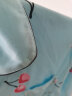 缤棉睡衣女秋冬季纯棉质长袖开衫套装春夏韩版甜美宽松大码女士家居服 蓝色字母兔子 XL（120-140斤） 实拍图
