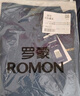 罗蒙（ROMON）冰丝短袖T恤男夏季商务正装短袖男士休闲翻领男装 实拍图