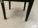 护家 桌椅脚垫保护垫凳子腿脚套椅子脚垫方形棕色8个装 实拍图