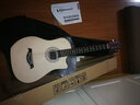雅萨特奥（YASATEAO)单板民谣吉他38寸初学者吉他新手入门吉它学生乐器 38寸透明黑+礼包 实拍图