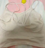 半练背心女吊带内搭美背内衣带胸垫一体式白色打底夏季外穿 【中款】细带背心-奶油白 S 实拍图