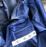 正招雨衣电动摩托车雨衣双人男女款加大加厚电瓶车长款全身防暴雨雨披 天蓝 4XL单人款 实拍图