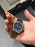 艾美（MAURICE LACROIX）瑞士男表小橡树瑞表机械表高端原装进口手表生日礼物 39mm-钢带-蓝面 39mm 实拍图