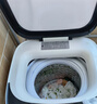 小鸭牌小黄鸭系列婴儿洗衣机烘干一体迷你高温煮洗全自动洗衣机宝宝儿童专用小型儿童带烘干 3.5KG白【蓝光洁净升级+10大程序】10年保修 【全自动洗脱一体】 实拍图