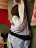 迪士尼（Disney）婴儿抱抱托新生儿背带小月龄宝宝喂奶哺乳抱娃神器宝宝抱婴板0-3 大号米奇雅蓝【透气+安全带】 实拍图