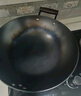 华邦（HUABANG） 华邦省油锅尖底铸铁锅圆底生铁炒锅家用炒菜不粘无涂层燃气灶用 尖底商超版 32cm 无盖 实拍图