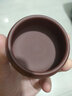 尊壶 紫砂杯茶杯主人杯品茗杯功夫茶具紫泥刻字收口建盏小茶碗 实拍图