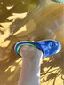 Skechers斯凯奇儿童洞洞鞋夏季凉鞋男女童涉水溯溪鞋防滑沙滩拖鞋91995L 男童/蓝色/柠檬色/BLLM 37 实拍图
