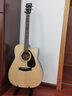雅马哈（YAMAHA）吉他F310/F400/F600初学者新手入门乐器成人专业电箱款民谣木吉它 FX370C【电箱款】原色 41英寸+全套配件 实拍图