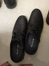 蜘蛛王男鞋2025秋季新款商务休闲鞋男士韩版真皮皮鞋男百搭潮流鞋子 黑色系带 43 实拍图