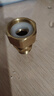 左圆右方（CISQU）黄铜活接内外丝双内丝直接热水器进水管转接头变径家用配件 6分转4分内外丝活接直接 实拍图