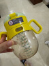 小土豆（potato）扭扭杯吸管杯6个月以上婴儿水杯ppsu喝水鸭嘴宝宝一岁以上奶瓶 黄绿色300mL 晒单实拍图