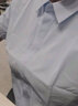 雀后衬衫女短袖职业白衬衣工作服工装气质正装夏装款 白色 XXL 实拍图