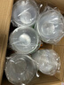 沉弗沉弗 一次性碗PS水晶碗食品级耐高温餐具塑料航空碗加厚透明汤碗 300ml水晶碗 300只 实拍图