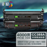 彩格 CB436A 36A易加粉黑色硒鼓（适用惠普HP LaserJet P1505 P1505N M1120 M1120n M1522 M1522nf） 实拍图