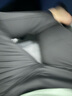 GXG男装  零压裤四面弹休闲裤易打理长裤修身凉感商务夏季 黑色 常规 四面弹凉感 M 实拍图