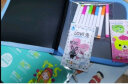 奥智嘉 儿童画板可反复擦写便携式小黑板白板涂鸦写字板绘画本男孩女孩儿童玩具套装10面 生日礼物 实拍图