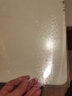 圣航天谕软玻璃PVC桌布防水防油无味免洗桌垫透明餐桌垫茶几台布厚水晶板 食品级磨砂3.0mm斜边 90*140cm 实拍图