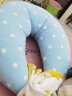 贝亲（Pigeon）多功能授乳枕哺乳枕头喂奶枕头枕抱枕宝宝新生授乳护腰靠垫 多功能授乳枕-蓝色 晒单实拍图