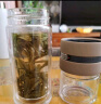 富光 泡茶师系列玻璃杯 双层透明玻璃水杯茶水分离杯商务办公泡茶杯子 实拍图