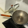 五江 WUJO 单层纯钛炒锅99.79%纯钛轻便钛锅无涂层炒锅燃气灶明火适用 平底-99.79%纯钛 30cm 实拍图